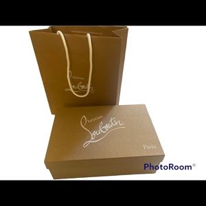 Christian louboutin empty shoes box new condition